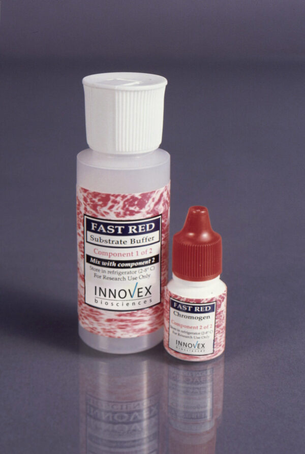 Fast Red substrate/chromogen 2-component system